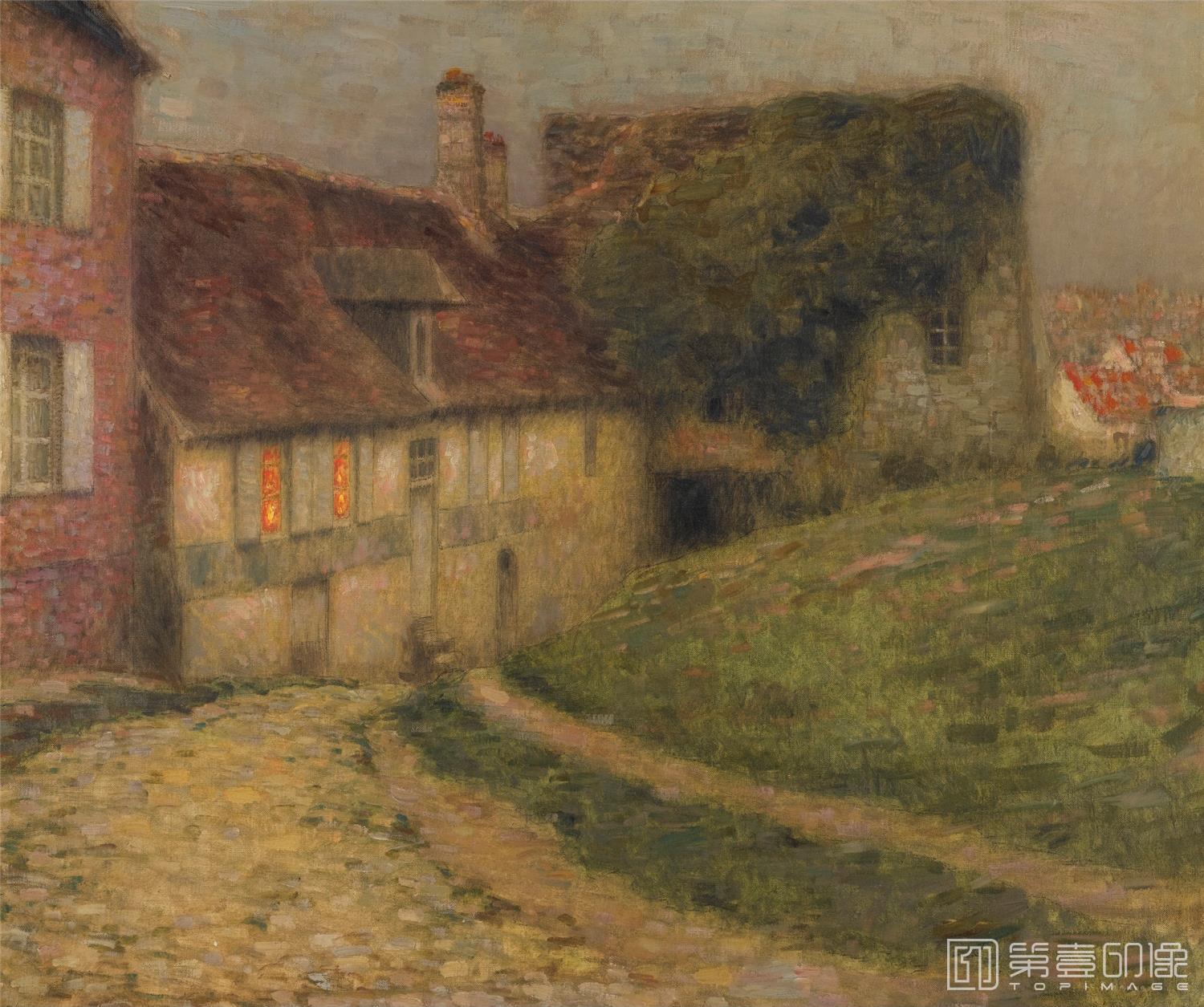 油画-VIEILLESMAISONS